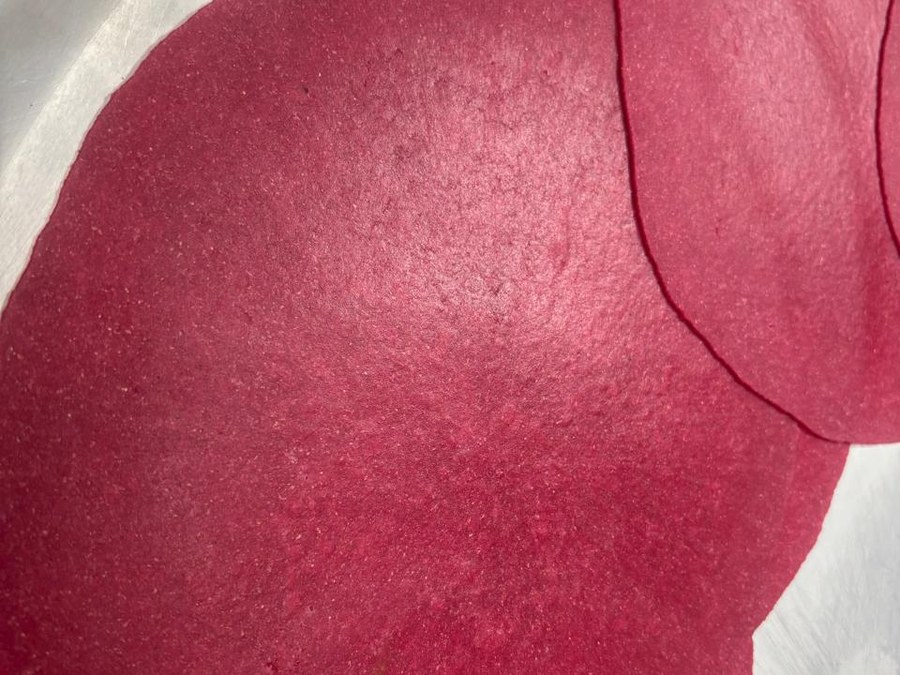 Beetroot Wrap closeup